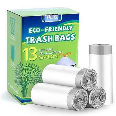 13 Gallon Trash Bags Biodegradable, Tall Kitchen Zambia Ubuy