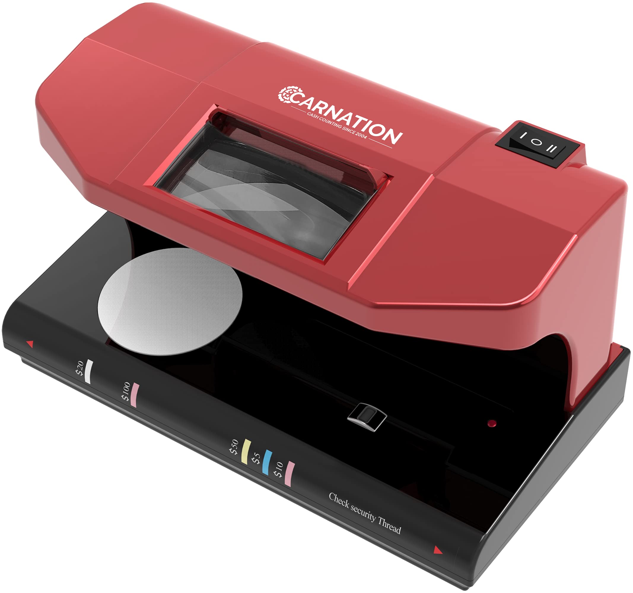 Carnation CRD12+ Counterfeit Bill Detector - 2-Way