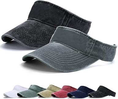 plain visor hats