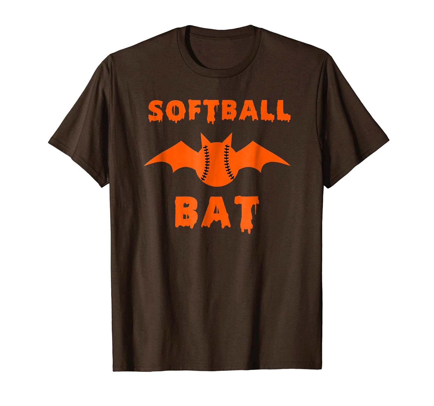 Halloween Girls Softball Bat Costume Gift T Shirt-ANZ