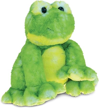 green frog doll