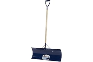 Garant YSP30D Yukon 30-Inch Steel Blade D-Grip Snow Pusher - Blue