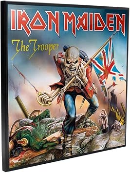Amazon Com Nemesis Now Iron Maiden The Trooper Crystal Clear