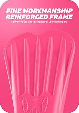 CAPAS Swim Training Fins Silicone Short Blade Floating Flippers Kids Adults view 4