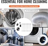 VEVOR 40ft Dryer Vent Brush Kit 3 Sizes Flexible Nylon Duct Cleaning Tool view 7