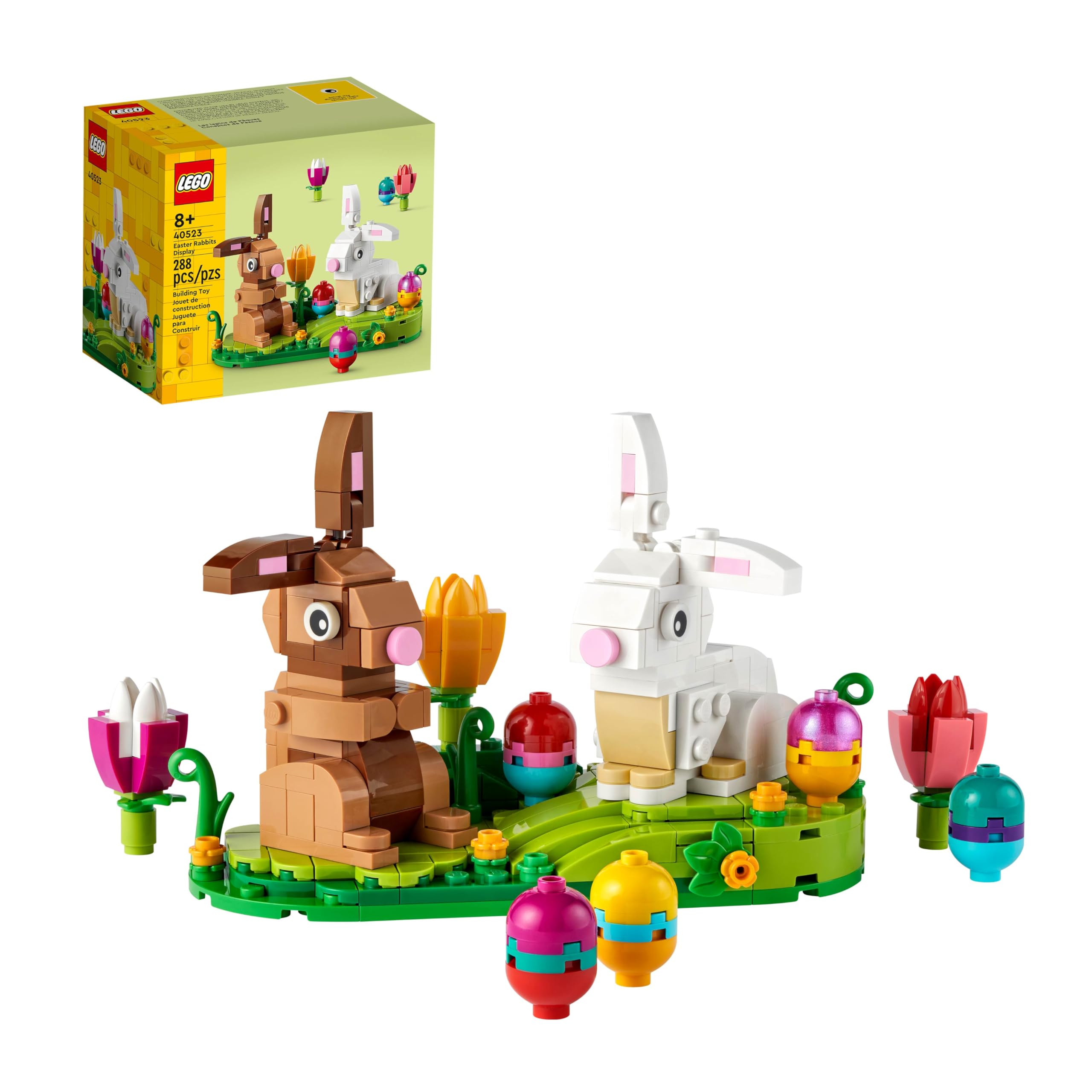 LEGO Easter Rabbits Display 40523 Building Kit; For Ages 8+ (287 Pieces)