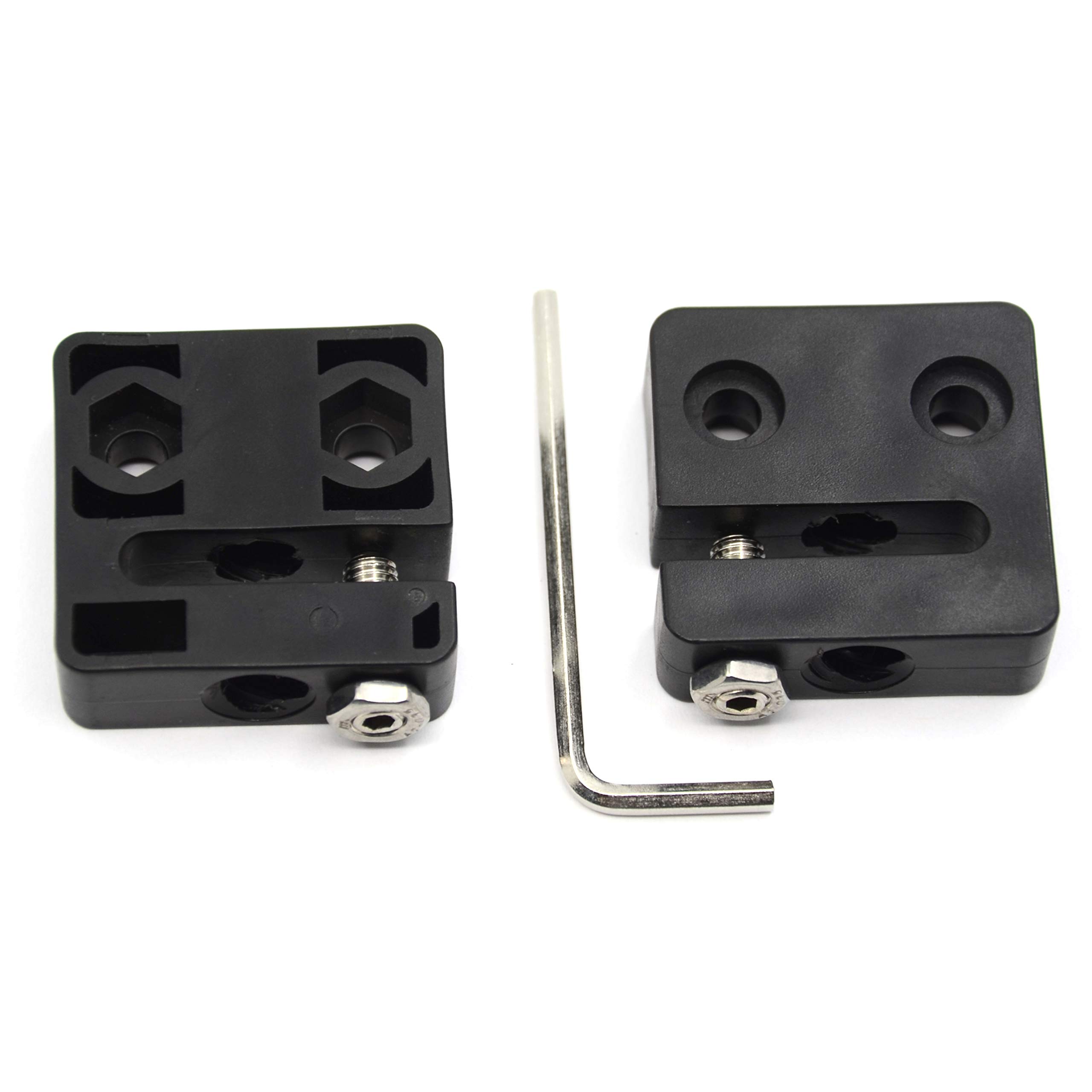 Befenybay 2PCS Anti-Backlash Nut 8mm Diameter Lead Screw Nut, Lead Screw Moves 8mm in One Turn for CNC and 3D Printer (2mm Pitch)