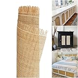 Rattan Cane Webbing Roll 24" x 120” Square Radio