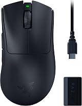 Razer DeathAdder V3 Pro Wireless Ergonomic Gaming Mouse 63 g Black