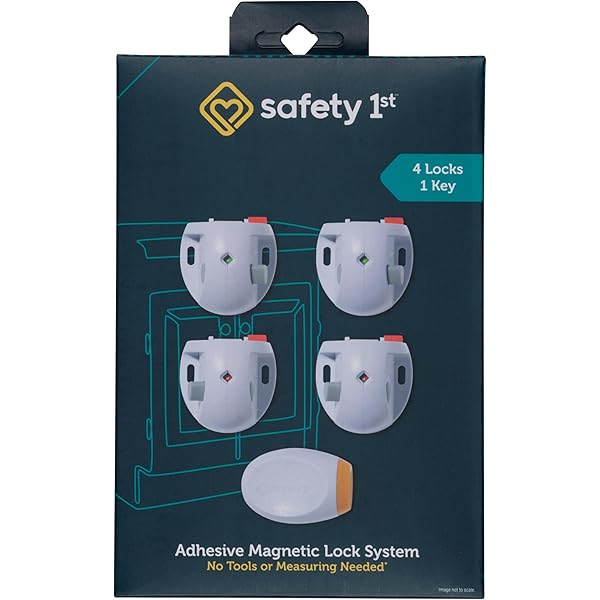 LatchSmart 2 Pack Child Safety Locks Only For Use On Cupboards And