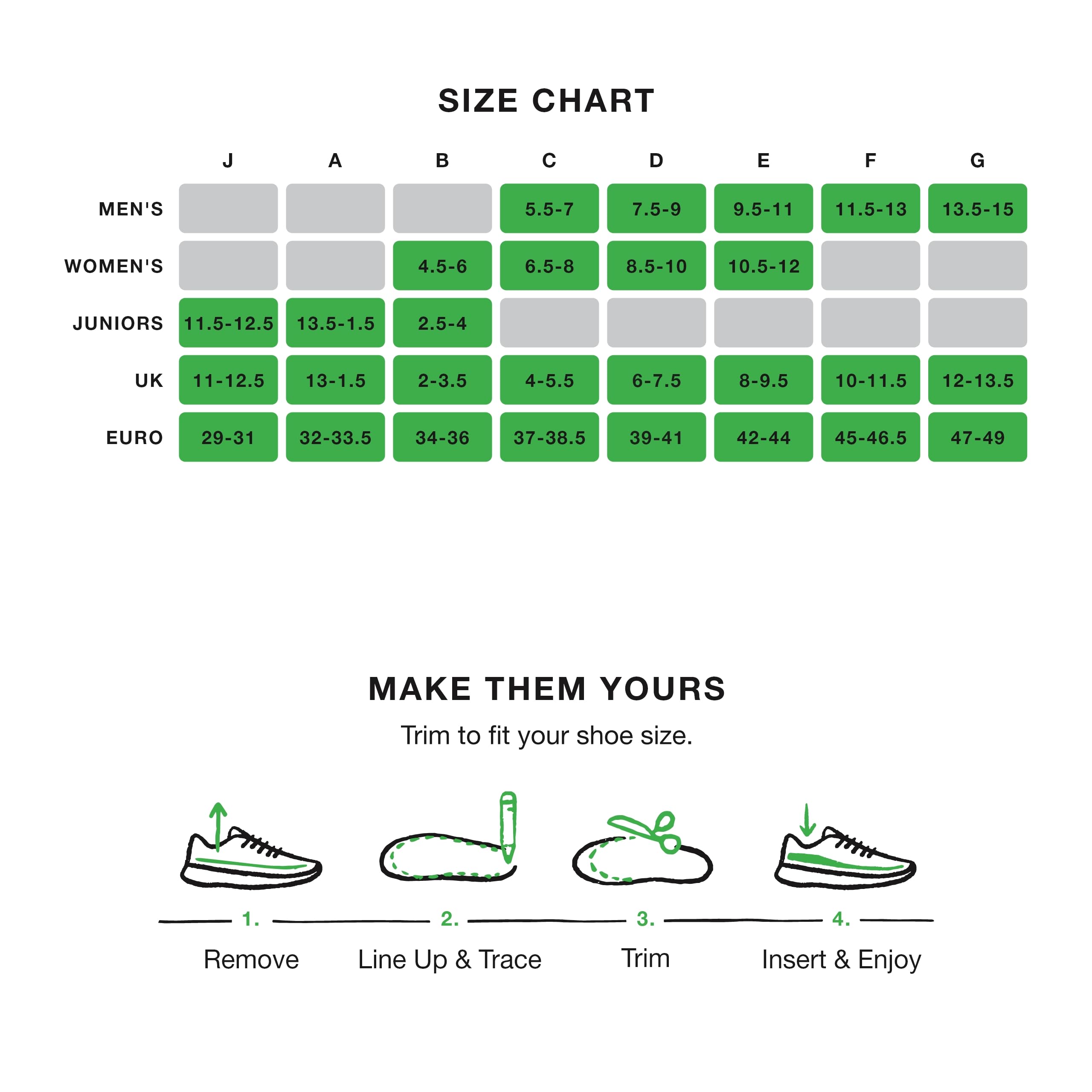 Superfeet Run Support High Arch Insoles - High Arch Support - Trim-to-Fit Carbon Fiber Orthotic Shoe Inserts for Running Shoes - Professional Grade - 7.5-9 Men / 8.5-10 Women