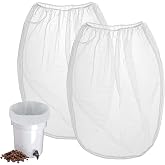 GRONGU Cold Brew Coffee Filter Bag for Toddy Cold Brew System, 2 Pack | Cold Brew Strainer Mesh Bag Fit for 5 Gallon Commercial Brewers, Washable &amp; Reusable, Reusable Cold Brew Filter
