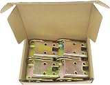 DDHOMIN 4PCS 90 Degree Self Locking Folding Hinges for Table Legs Support view 6