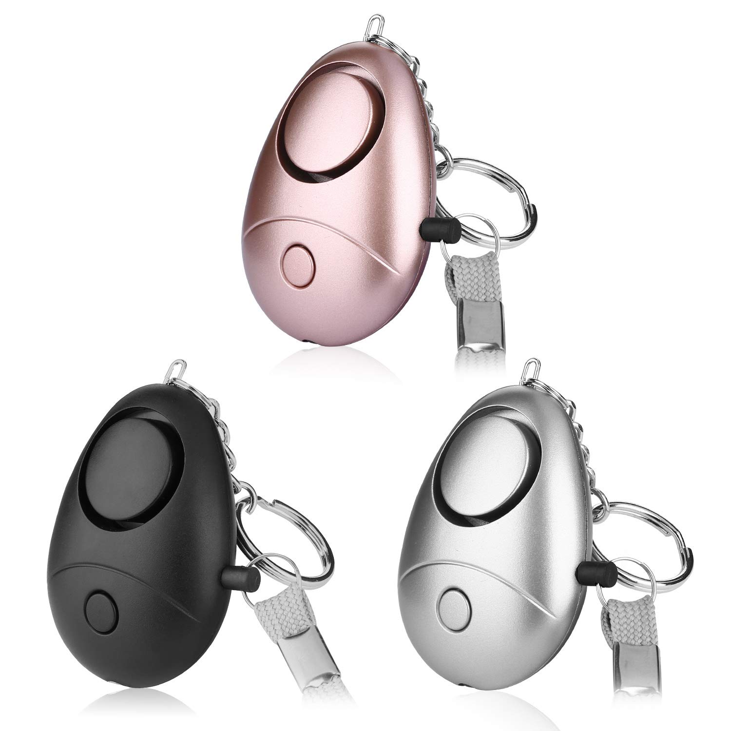 Emergency Self Defense Electronic Device with LED Light for Women Kids