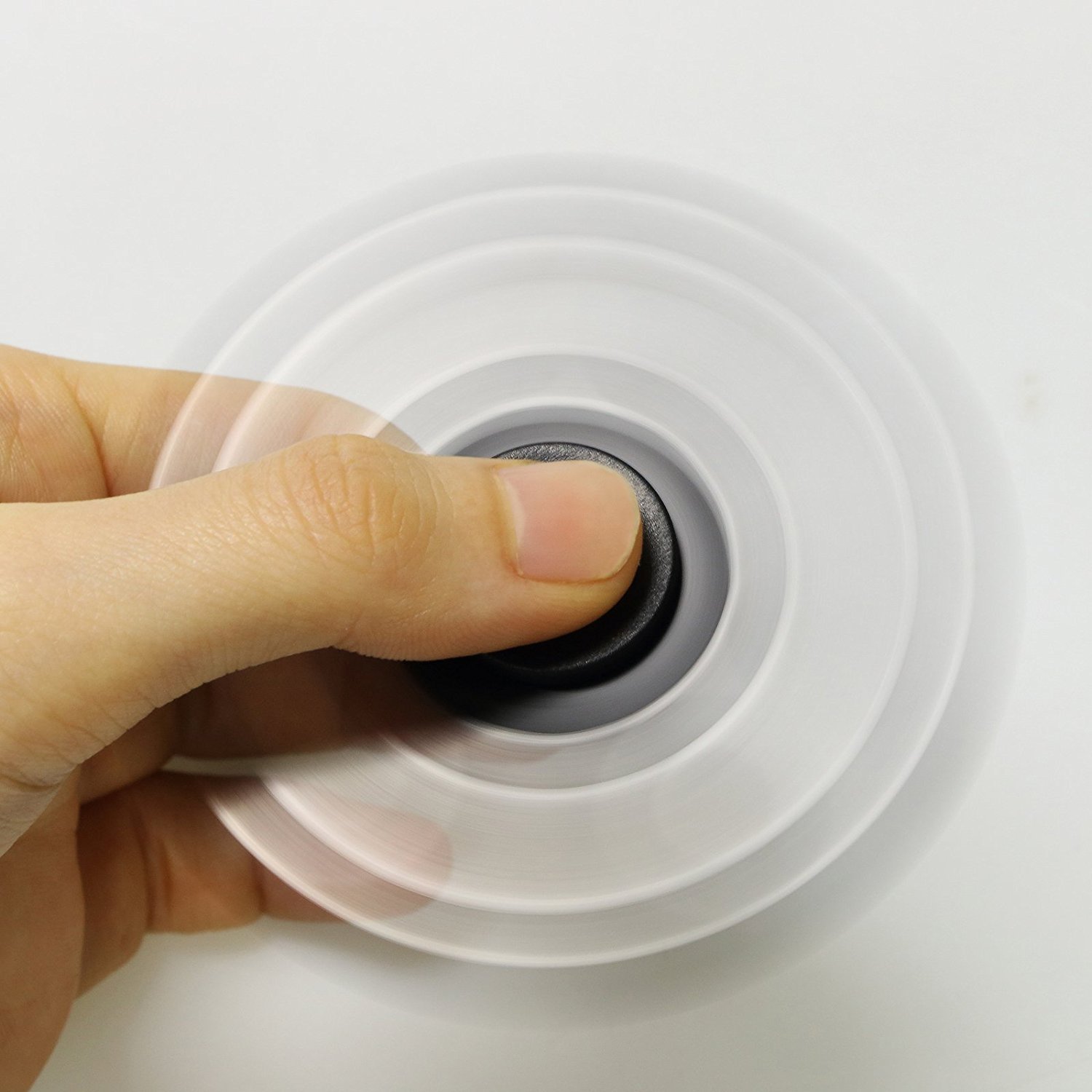 XY Fidget Hand Spinner Toy Perfect For Anxiety, ADHD, ADD and Autism Adult Children, with Ceramic Bearing. (Black)