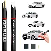 Carhoo 300 Alpine White III Compatible With BMW Exact Match Touch Up Paint Pen, Genuine Custom Color Car Touch Up Paint (16ml)
