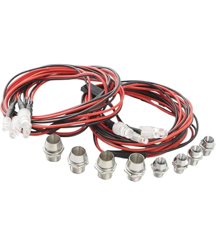 Amazon.com: Kyosho MZW439R LED Light Clear & Red, for ICS