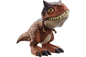 Mattel Jurassic World Camp Cretaceous Action Figure, Chompin’ Carnotaurus Toro Dinosaur Toy with Chimping & Other Motion