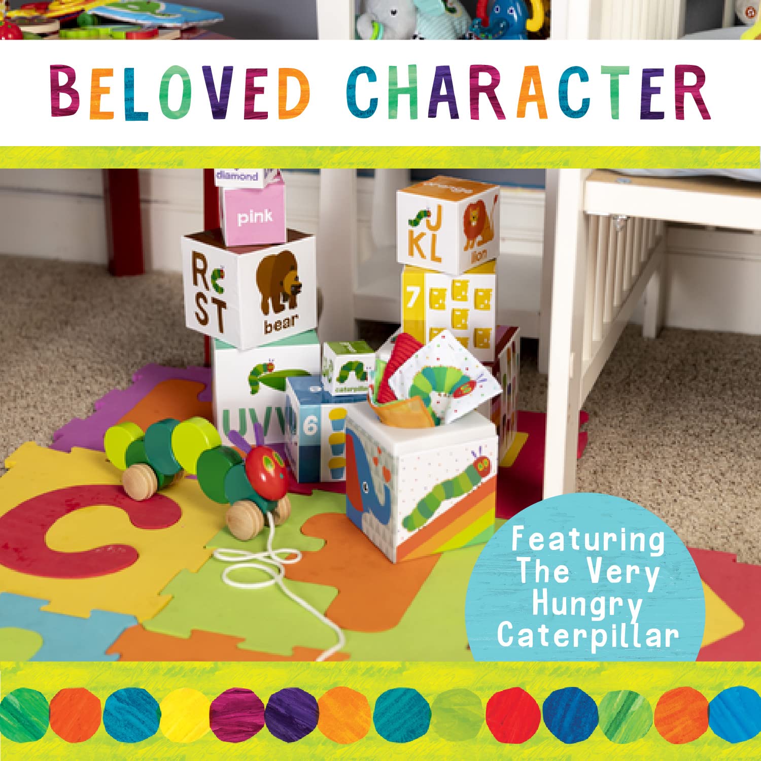 Mua World of Eric Carle, The Very Hungry Caterpillar Wood Pull Toy trên ...