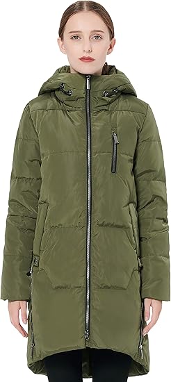 stylish down parka