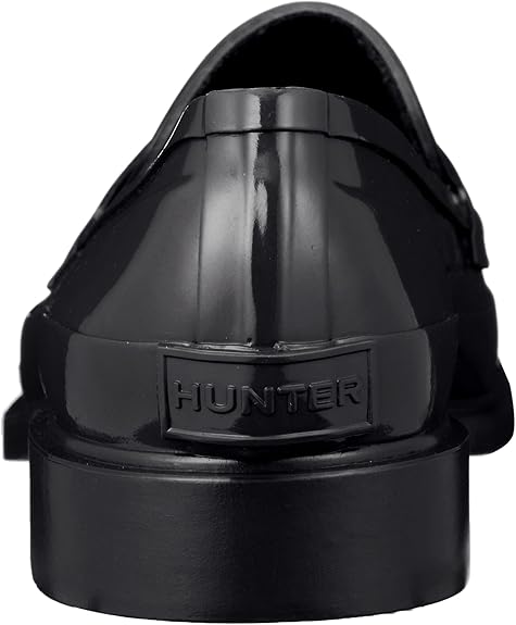 hunter backless penny loafer
