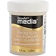 Deco Art Media Crackle Glaze, 4-Ounce, Clear