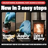 Dirtbusters Stove Polish For Log Burners & Grates 250ml Black Finish view 4