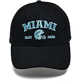 8858 Baseball Cap with City Name Embroidery for Men and Women, Adjustable Strap Casual Street Hat