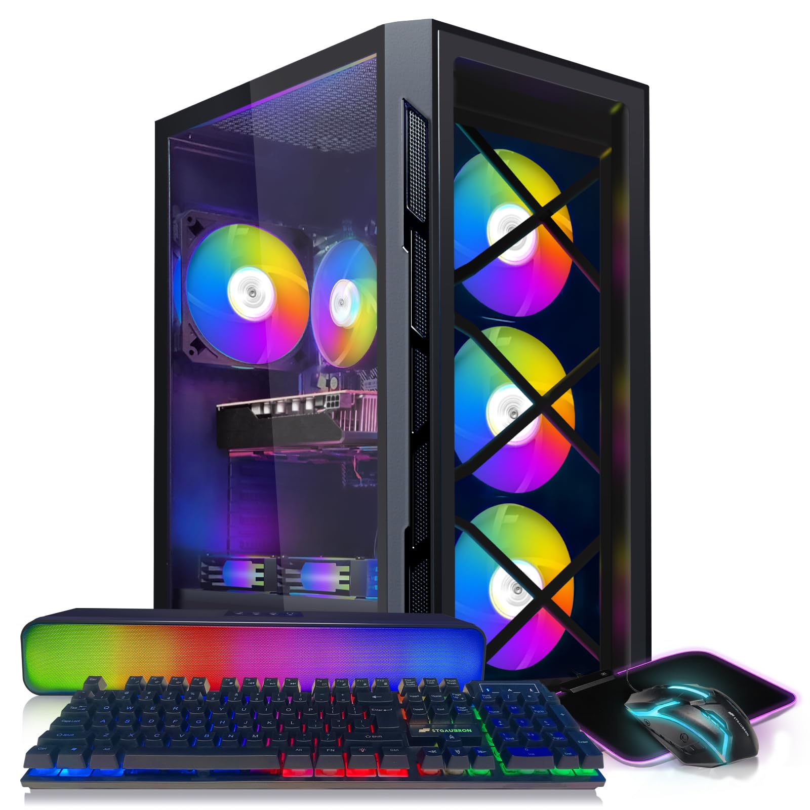 STGAubron Gaming PC Desktop, GeForce GTX 1660 Super