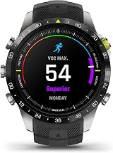Garmin MARQ Athlete Luxury Smartwatch Men Titanium VO2 Max Recovery Time Maps view 4