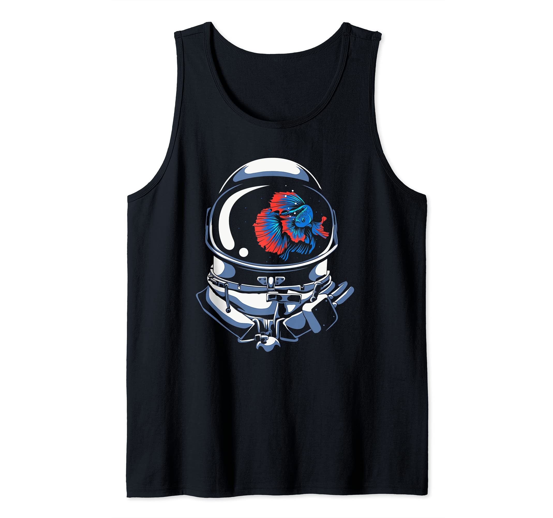 Astronaut Helmet Is An Aquarium With A Fish Tank Top