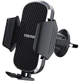 VIIMAKE Air Vent Car Phone Holder, Universal 360&deg; Rotation Clamp Car Cradle Mount for iPhone, Samsung, and 4-6.8 inch Smartphones