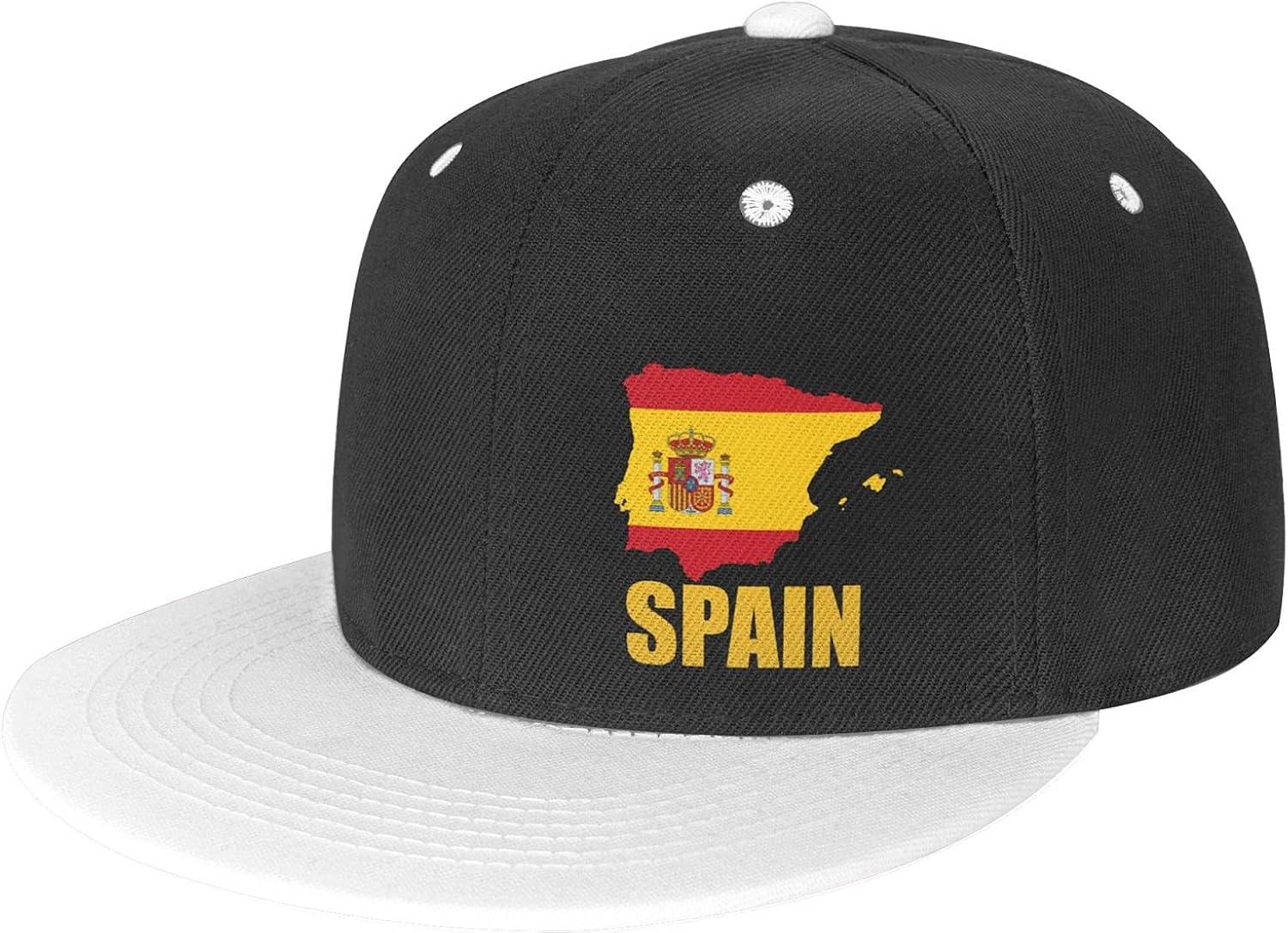 YUE3BODY Spain Map Flag Adjustable Baseball Cap Cap for Men Women