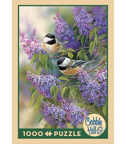 Cobble Hill, Puzzle Da 1000 Pezzi, Cabina Sul Lago, Poster Campione Incluso