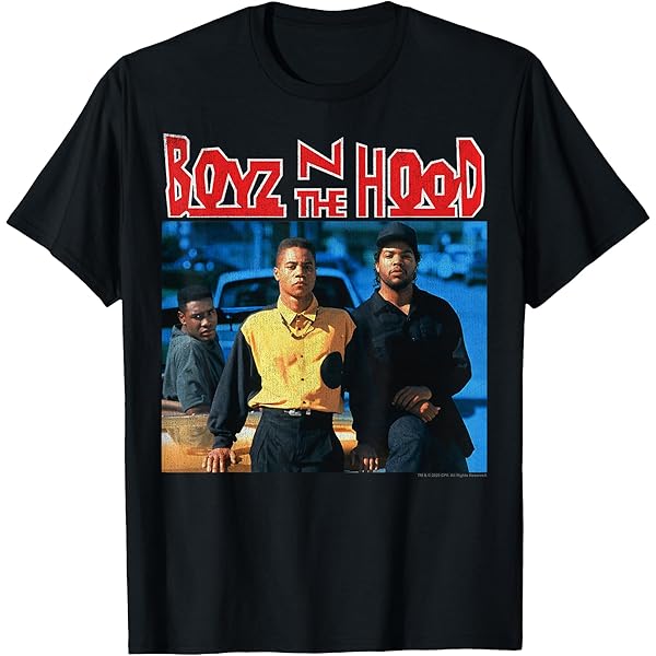 トップス MB!!! Mall Boyz Big Logo blue t Amazon.com: Boyz n the Hood Group with Blue Logo T-Shirt