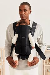 BabyBjörn Baby Carrier Mini Woven Black Infant Carrier 0-12 Months view 4