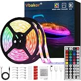 Boat Strip Lights Waterproof 32.8FT, 12v RGB Marine Pontoon Boat Lights | Boats Interior Deck Cabin Light, Night Fishing Lighting for Jon Bass, Yacht, Kayak, RV