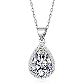 TALYKONG Black/Green Necklace for Women Teardrop Pendant Necklaces Anniversary Birthday Christmas Jewelry Gift for Women