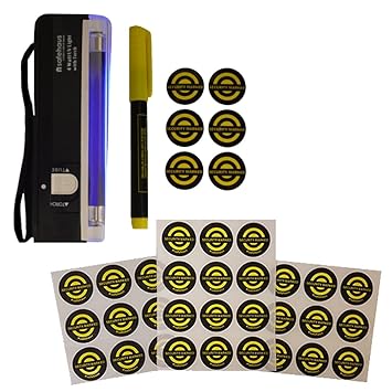 Compact Pro propiedad _ P 1 Pen, Torch, 36 Security Stickers