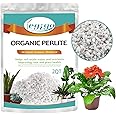 Legigo 2 Quarts Organic Horticultural Perlite for Plants Indoor- Natural Horticultural Soil Additive Conditioner Mix for Improves Drainage, Ventilation and Root Growth