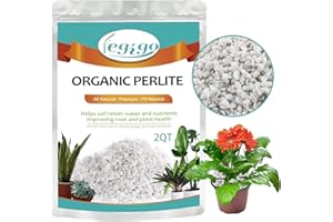 Legigo 2L Organic Horticultural Perlite for Plants Indoor- Natural Horticultural Soil Additive Conditioner Mix for Improves D