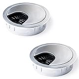 MAHDPRO Metal Desk Grommet 2 Inch (50 mm) Pack of
