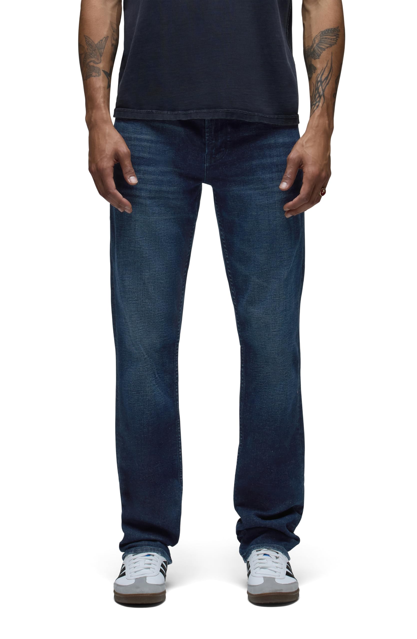 Hudson Men’s Byron Slim Fit Straight Leg Jean, Fallen, 30W x 32L