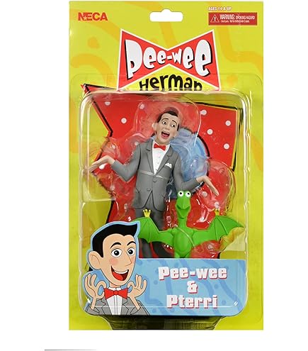 Amazon.com: Pee Wees Playhouse Magic Screen Reaction Figure