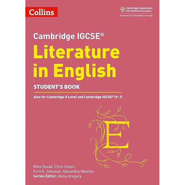 Cambridge IGCSE® and O Level Literature in English Workbook