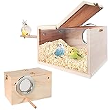 Parakeet Nesting Box, Transparent Bird Box Bird
