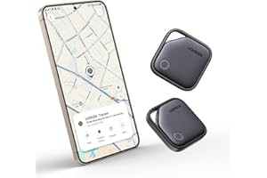 UGREEN FineTrack S Smart Tracker 2 Pack (Samsung Only) Works with SmartThings APP, Smart Tag with 550 Days of Battery Life, R
