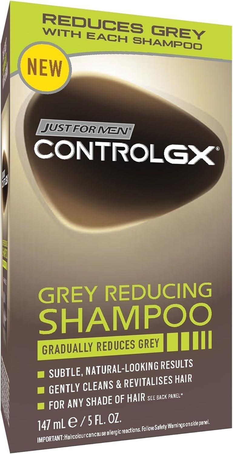 Just For Men X 3 Control GX Shampoo 147ml, 441 ml (Pack of 1) - Image 3