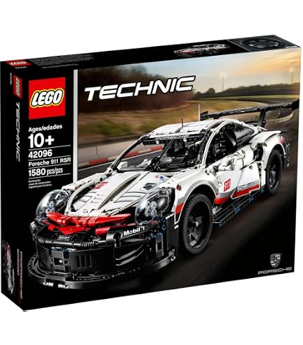 Amazon.com: LEGO Technic Porsche 911 RSR Race Car Model Building