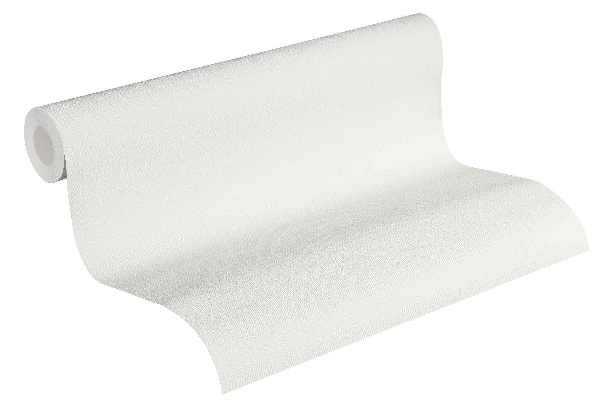 Livingwalls Plain Wallpaper Metropolitan Stories Non-Woven 10.05 m x 0.53 m White Made in Germany 369253 36925-3